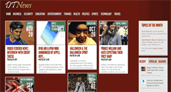 Desktop Screenshot of doubletimemedia.com